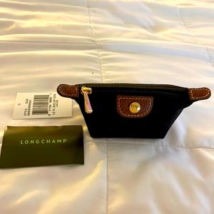 NWT Longchamp Black Coin Purse